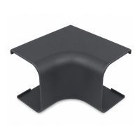 Canalit binnenbocht voor leidingkanaal airco antraciet grijs RAL7016 90x65mm | 941466