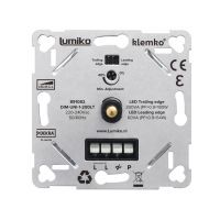 Lumiko Led dimmer voor zowel fase af- als aansnijding, 1-200VA of 1-60VA | 891082
