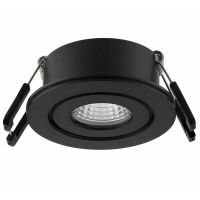 Lumiko Venice COB LED spot zwart 3W, 500mA, Dim to Warm IP44