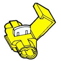 Geïsoleerde Aftakklem 4-6 mm² type drieweg