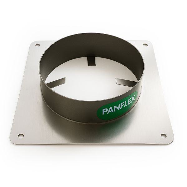 Panflex afdekplaat waterdicht RVS vierkant klein D60-80mm | 203.060.02.01