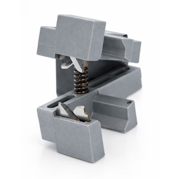 Klemko knip-stripblok voor strip,- krimpmachine MC-25 0,75mm² grijs  | 901032