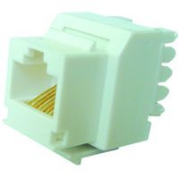 Klemko Modulair chassis female snapin RJ45 Cat6 180 graden | 183301