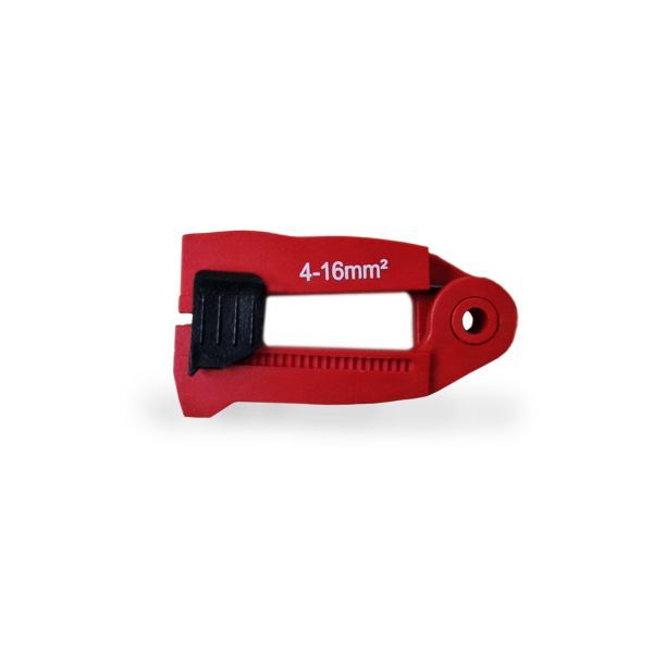 Reserve ovaal mes cassette 4-16 mm² voorzien van lengtestop