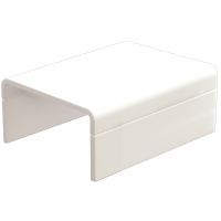 Eindstuk 25x13mm wit