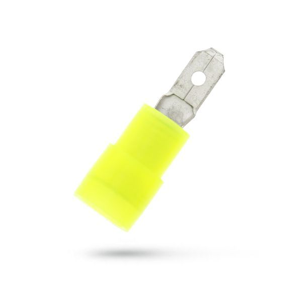 Geïsoleerde Vlaksteker 4,8x0,5mm voor 4,0-6,0 mm², Nylon