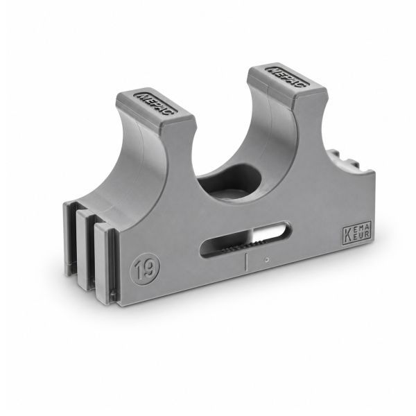 Mepac klembeugel KB2 grijs 19mm 100 stuks | 413216