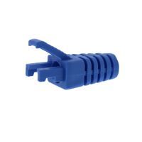 Klemko RJ45 tule 6.5mm, blauw, compacte uitvoering - schuift in connector | 183434