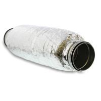 Panflex Master ISO AKS geluiddemper met aansluitbussen D125mm L1 meter | 386.125.10.01