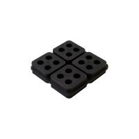 Antivibratie rubbermat 105x105mm