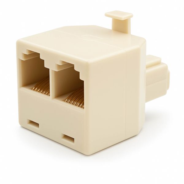 Klemko Modulair T stuk 1x male - 2x female RJ12 kruis | 183406