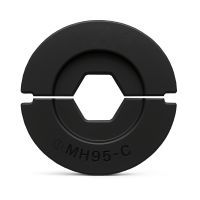 Inzetmatrijs kabelschoenen 130 kN rond 95 mm² hexagonaal