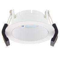 Rond inbouw armatuur met inzetreflector, wit, 80mm