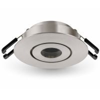 Lumiko Siena XPG richtbare ledspot, 2.1W, 700mA, 4000K, RVS look