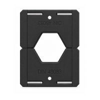 Matrijsset ongeïsol. buiskabelsch. 120mm², zeskant, 7mm, DIN46235