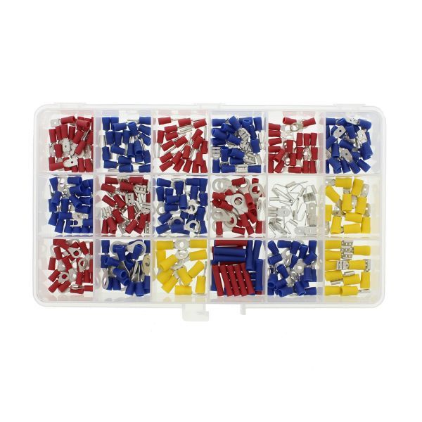 Klemko assortiment gangbare geïsoleerde kabelschoenen PVC | 910000