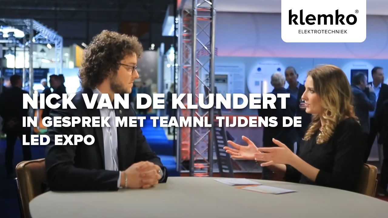 Klemko Techniek op RTL Z | Nick van de Klundert over ledverlichting tijdens LED Expo 2017