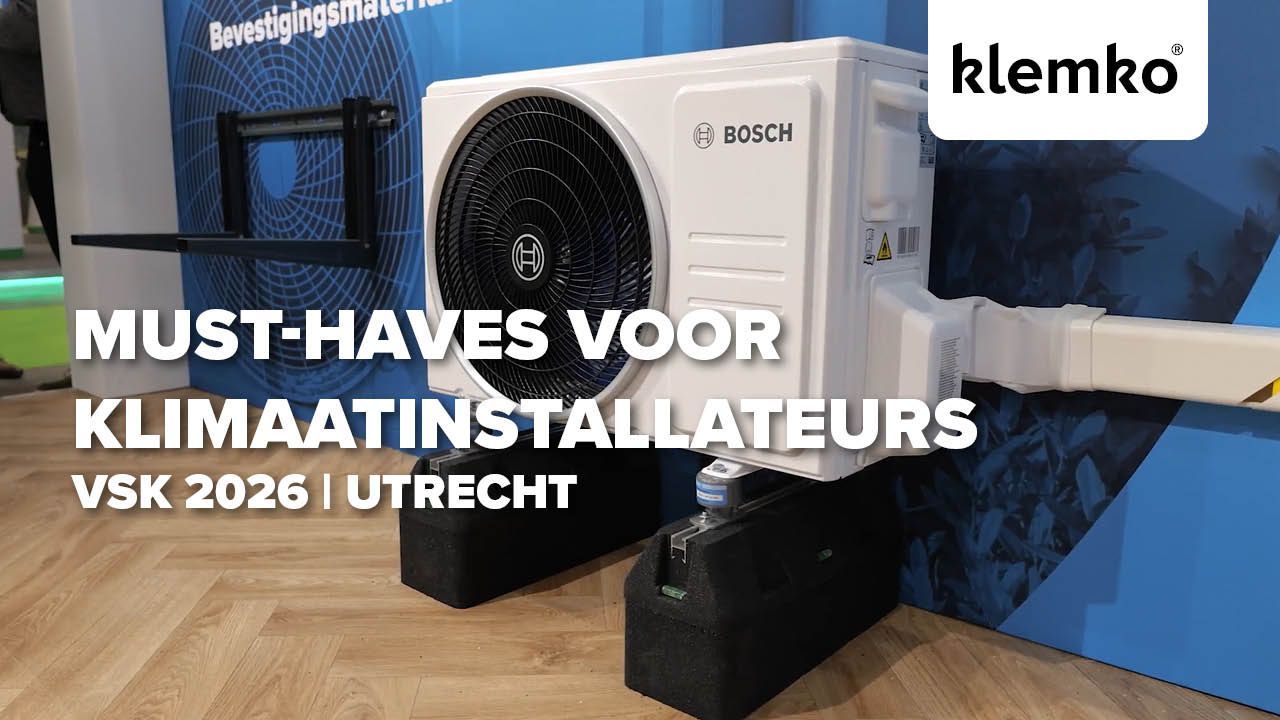 Must-haves voor klimaatinstallateurs – Klemko Group op VSK + E