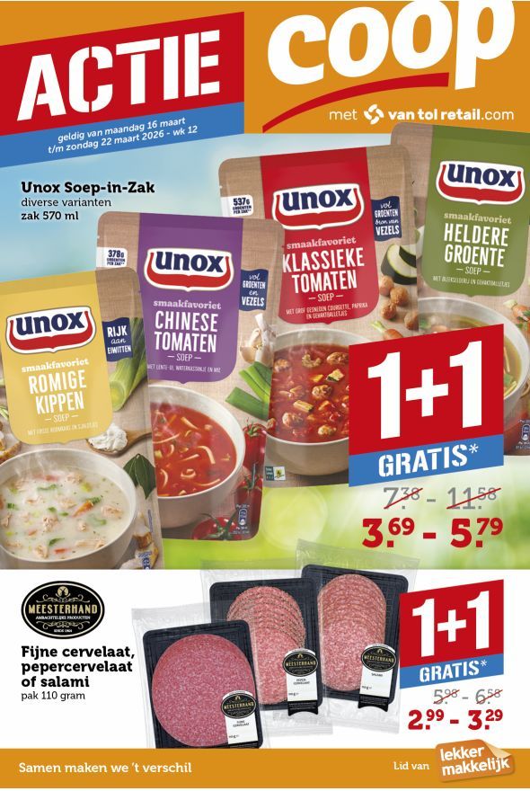 Coop folder van deze week