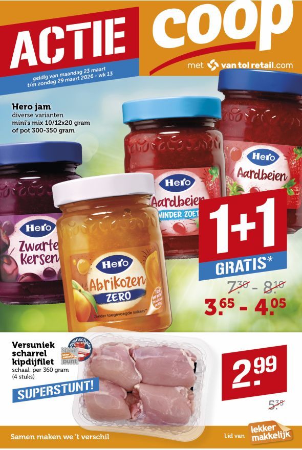 Coop folder van deze week