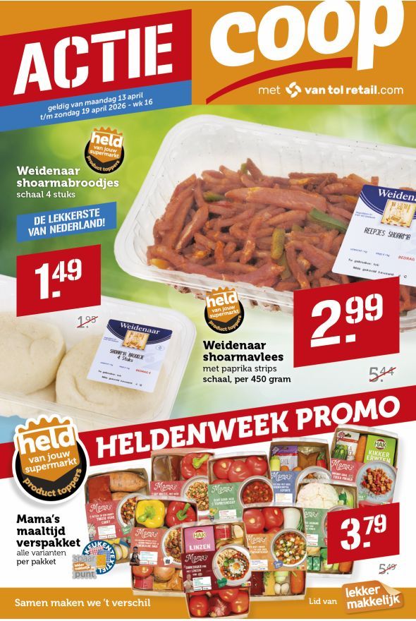 Coop folder van deze week