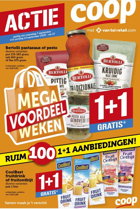 Coop folder van volgende week