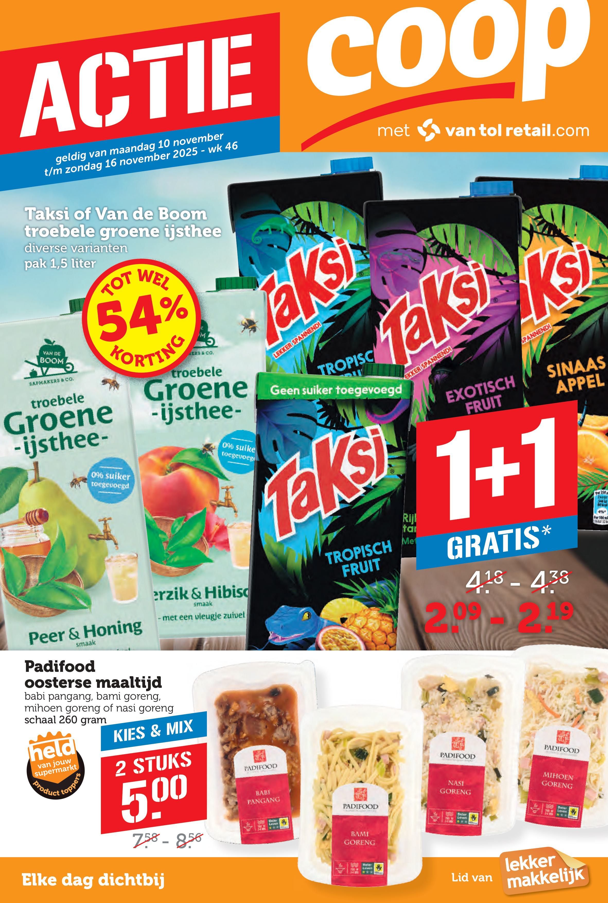 Coop folder van deze week