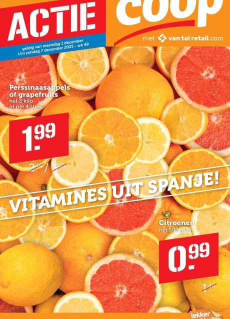 Coop folder van volgende week