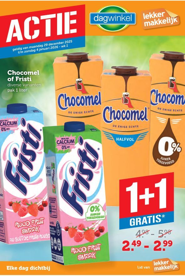 Dagwinkel folder van de week