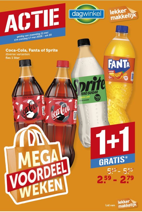 Dagwinkel folder van de week