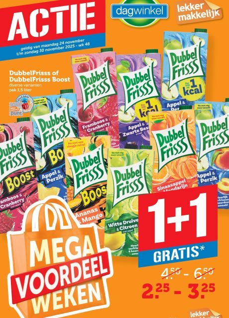 Dagwinkel folder van de week