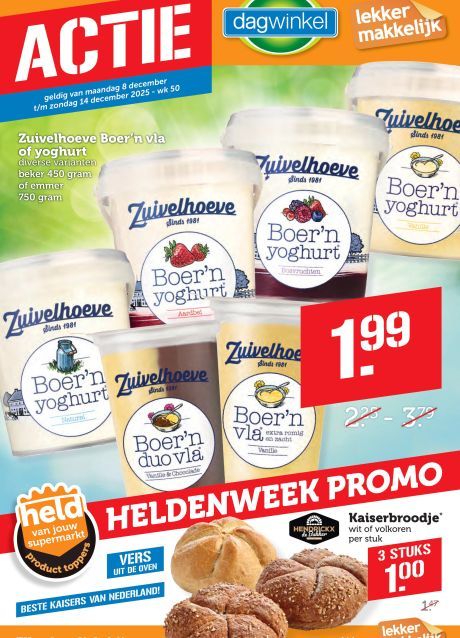 Dagwinkel folder van de week