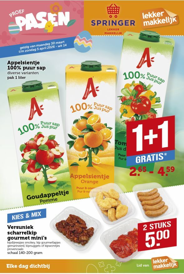 Springer folder van deze week