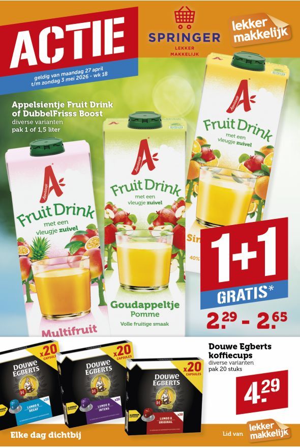 Springer folder van deze week