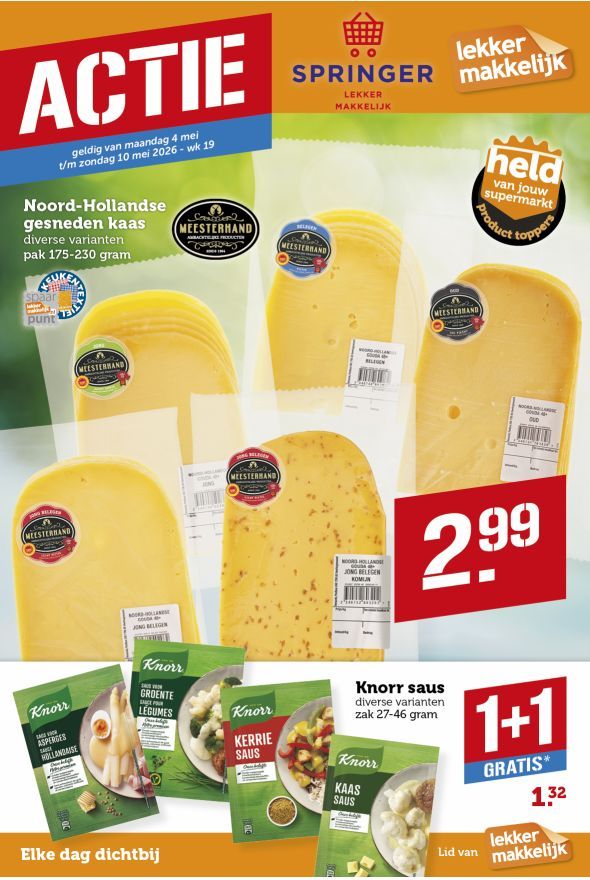 Springer folder van deze week