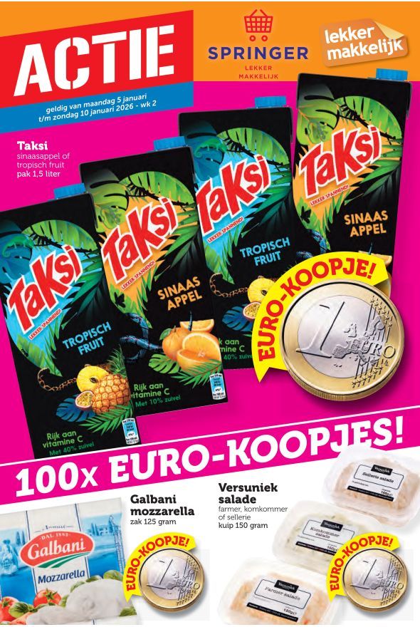 Springer folder van deze week