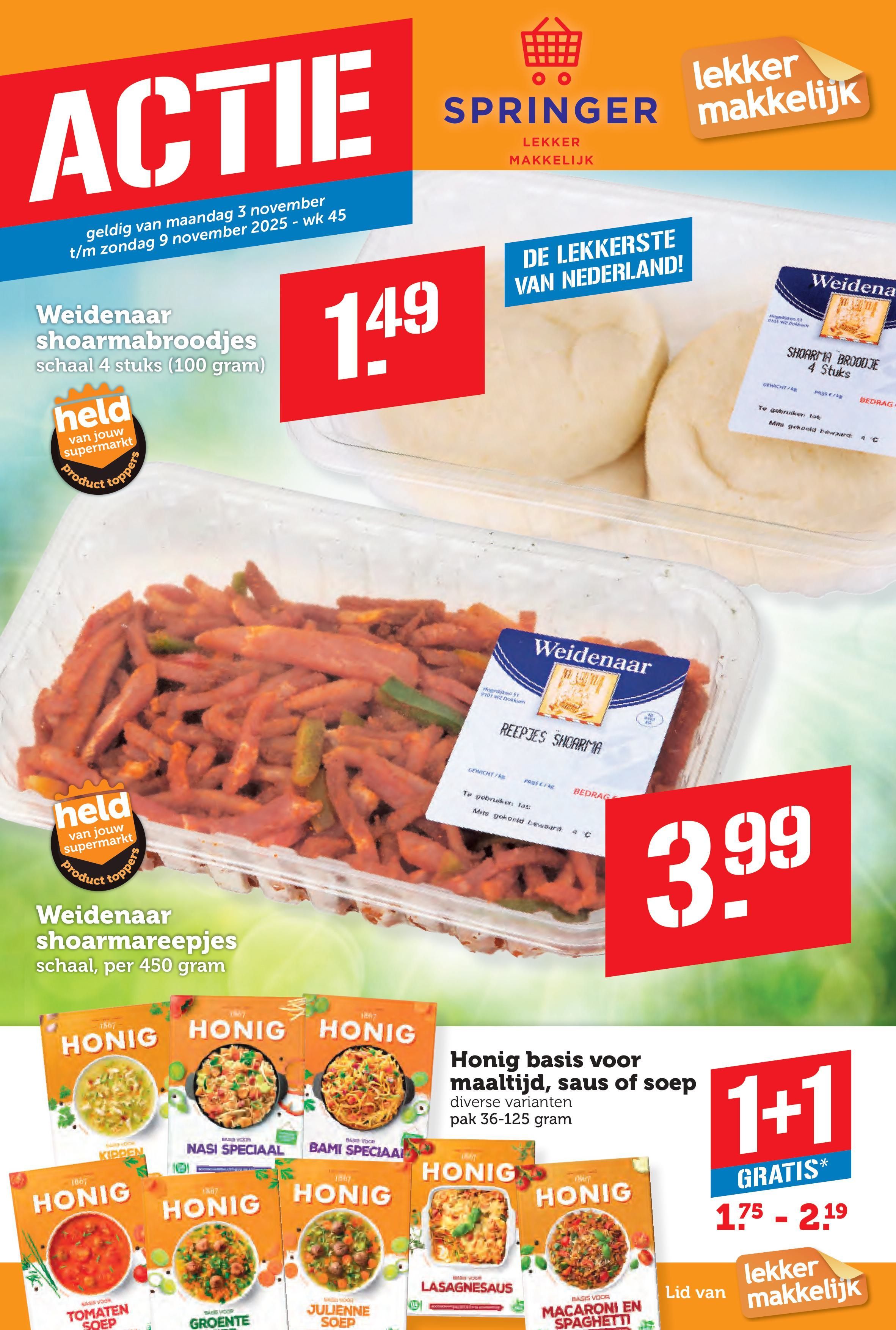 Springer folder van deze week