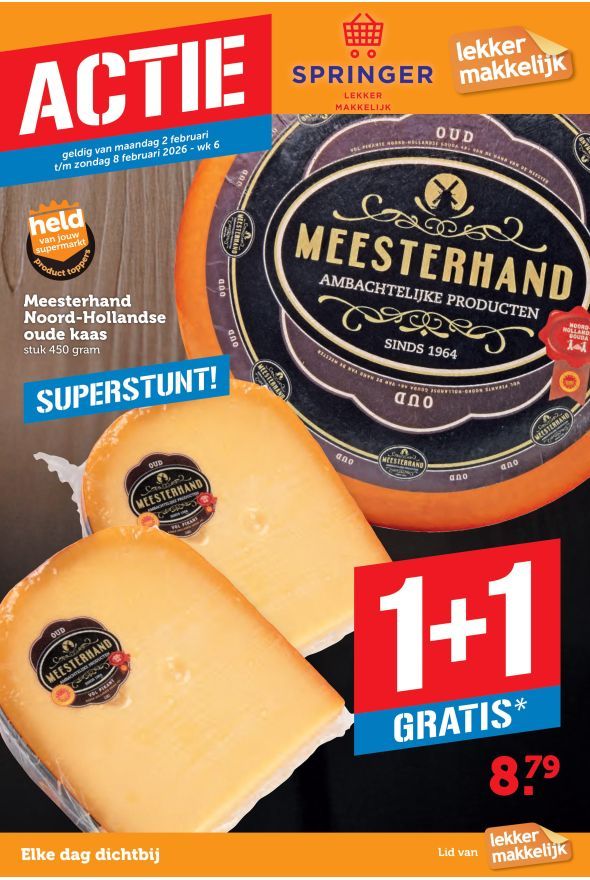 Springer folder van deze week