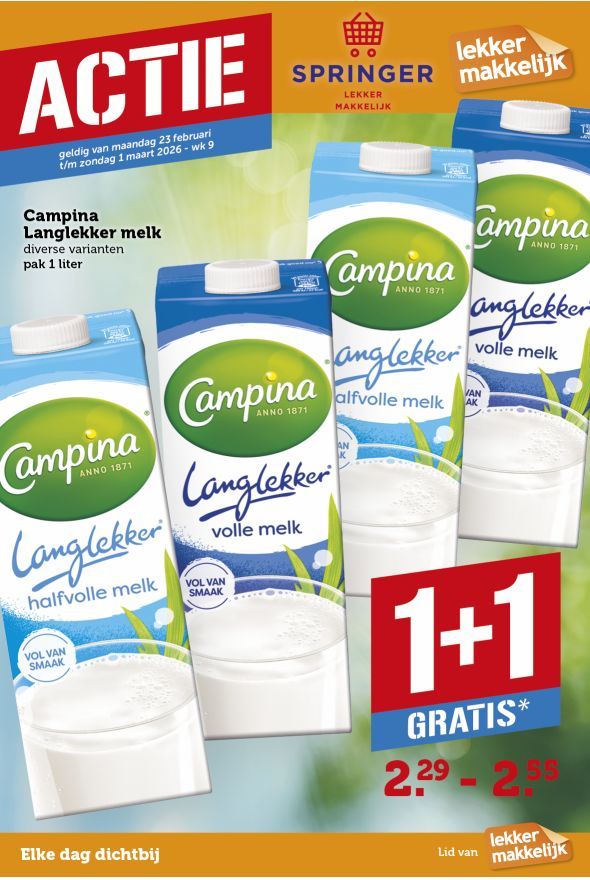 Springer folder van deze week