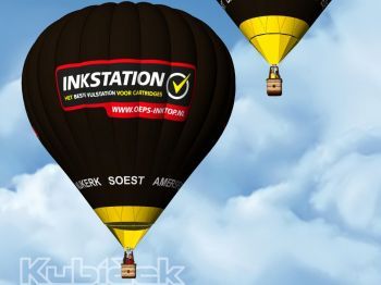Wiegers Ballonvaarten start samenwerking met Inkstation