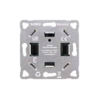 Lumiko Modulaire 2-draads fase-afsnijding (RC) inbouw dimmer 3 - 500VA | 891326