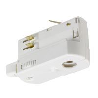 3 fase rails - lamp adapter wit (RAL9010)