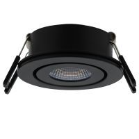 Venice COB LED spot zwart 3,1W, 350mA, 2700K IP44