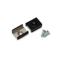 Montageclip voor Profiel 10 op- en inbouw zwart Z2 (2 stuks)
