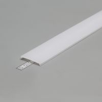 Profiel afdekking C9 voor Prof 30, click 2 meter opaal