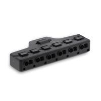 6-Voudig verdeelblok voor parallelle aansluiting LED (CV) 0-42V 6x1.5A