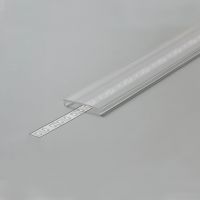 Profiel afdekking C9 voor Prof 30, click 2 meter transparant