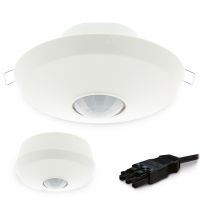 Aanwezigheidsmelder plafond PIR, 2200W, 7M, 40m2, Winsta