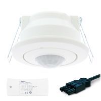 Aanwezigheidsmelder plafond PIR, 2200W, 8M, 50m2, 1-10V, Wieland