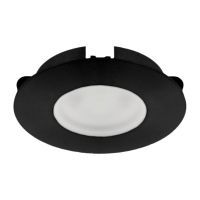 Lumiko Lagos XPG LED keukenspot 2.1W, 700mA, 2700K, IP44, Zwart